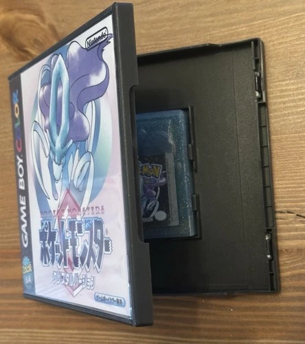 Pokemon Crystal Version (Nintendo Gameboy Color, 2001) GBC Authentic