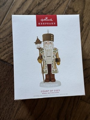 HALLMARK 2022 NOBLE NUTCRACKERS COUNT OF COZY SERIES ORNAMENT