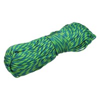 "1/8\" Paracord Seil, 200Ft 7-Strang Polypropylen-Schnur FüR Outdoor, Blau/GrüN"
