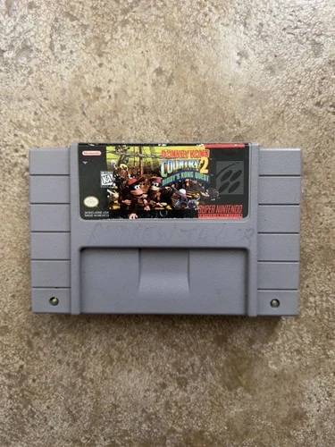 Donkey Kong Country 2: Diddy's Kong Quest Super Nintendo SNES 1995 Tested VTG