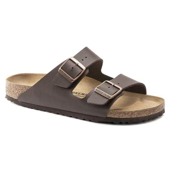 Birkenstock Arizona Dark Brown Birko-Flor Sandal Women's - New - Free SHIPPING!!