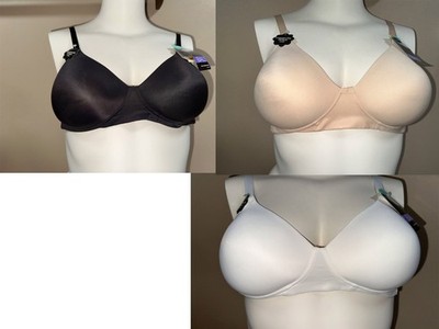 NWT Style 3413 Bali Concealers Wirefree Bra Discontinued Concealing Petals 36-42
