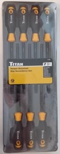 Titan 17209 7 Pc. Tamper Resistant Star Screwdriver Set