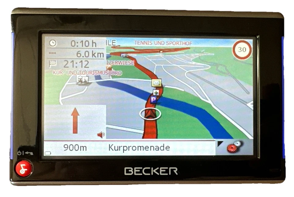 Becker Traffic Assist  Z 200 - Navigation fürs Auto - Bild 4 von 4