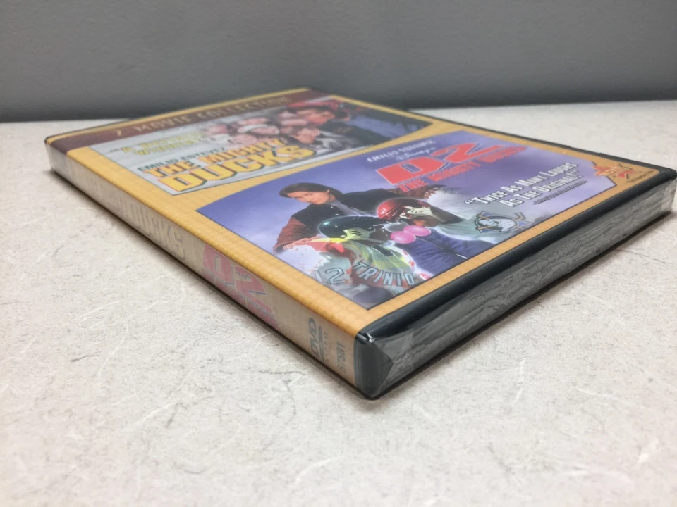 Disney The Mighty Ducks and D2 DVD movie collection hockey Estevez - Image 3 of 4