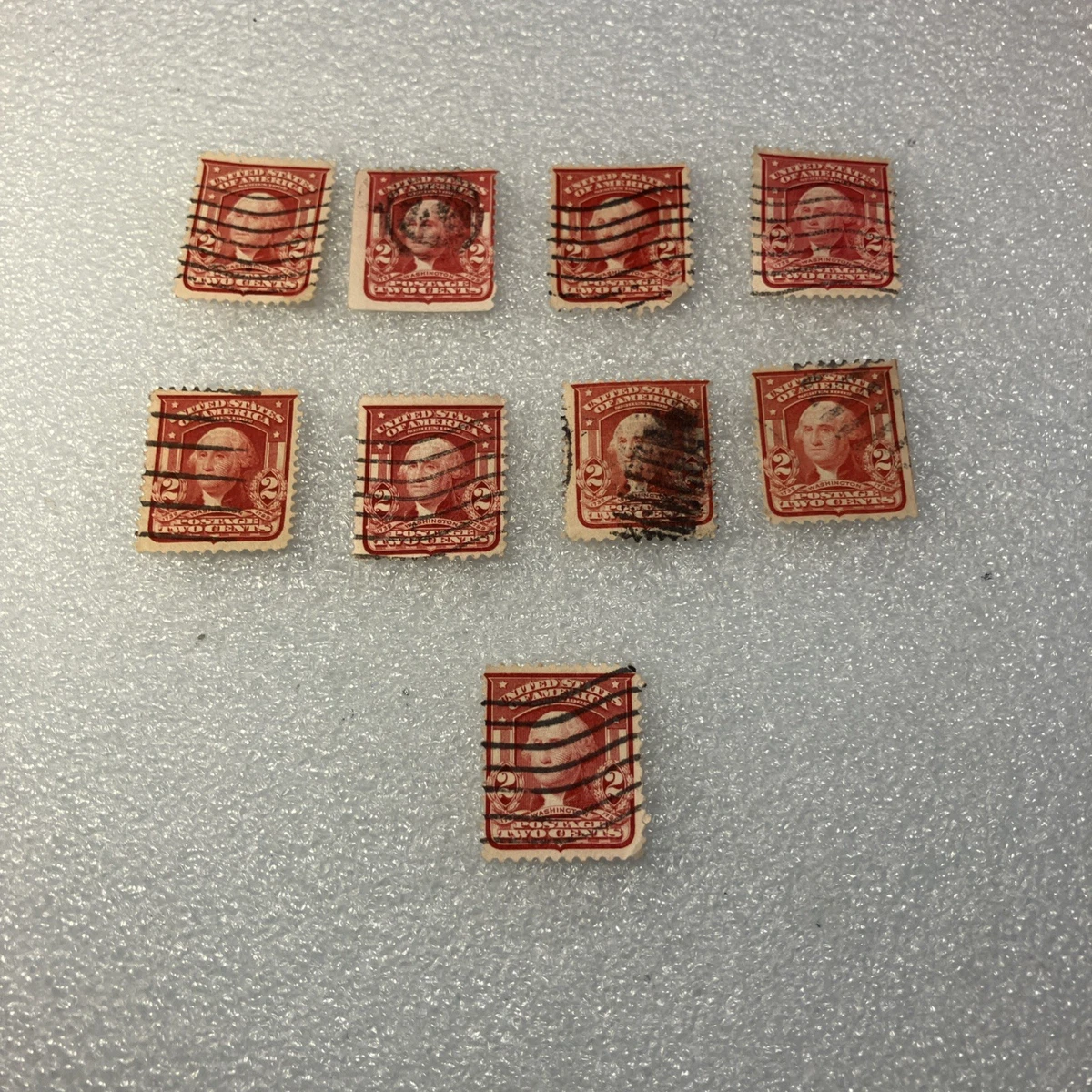 2 Cent Red Used US Postage Stamps for sale | eBay