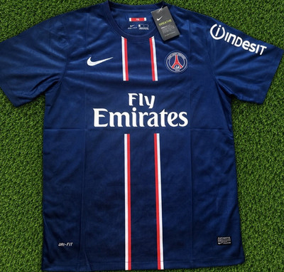 Nike Paris Saint-Germain PSG Heimtrikot Größe M Blau Rot Weiß Kurzarm