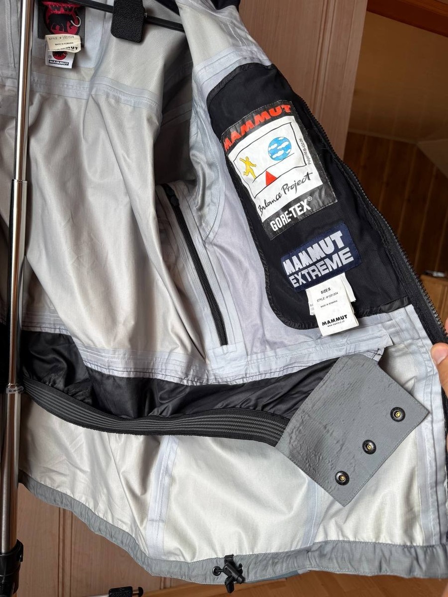 MAMMUT EXTREME GORE-TEX XCR JACKET WATERPROOF HOODED FULL ZIP