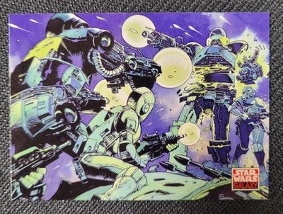 1994 Topps STAR WARS GALAXY SERIES 2 DARK EMPIRE DH1 Promo Card ROBOTS Kennedy