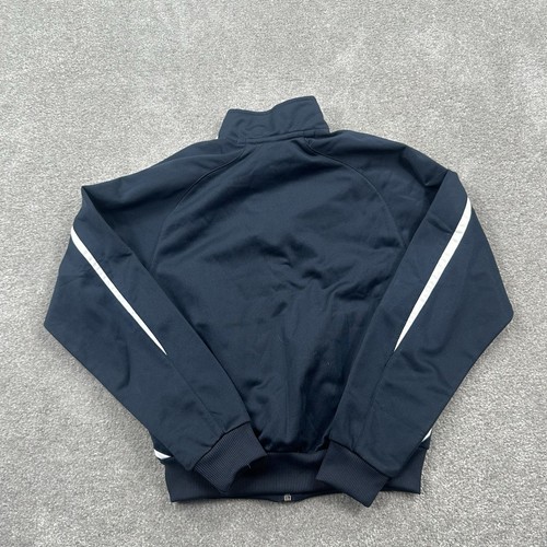 Umbro Full Zip Soccer Jacket Youth Size Small Navy Blue White - Picture 2 of 10