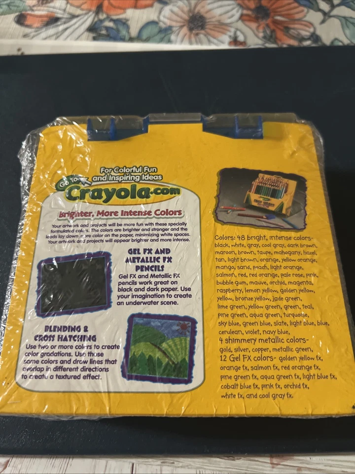 NOS/SEALED Binney Smith Crayola Easy Select Colored Pencils RARE Gel FX READ - Image 2 of 2