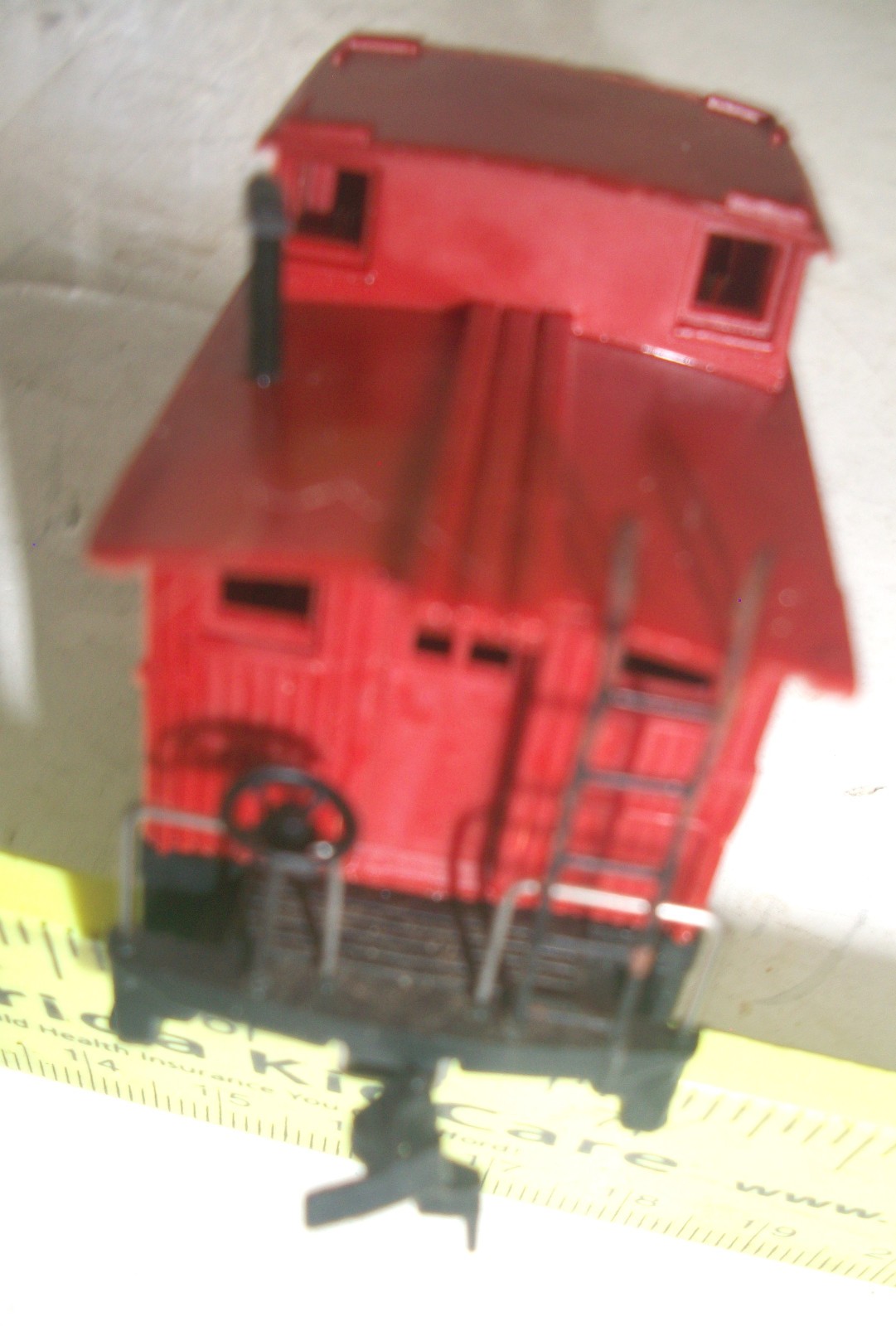 Vintage Mantua HO New York Central Frontier Style 1860s Shorty Bobber Caboose