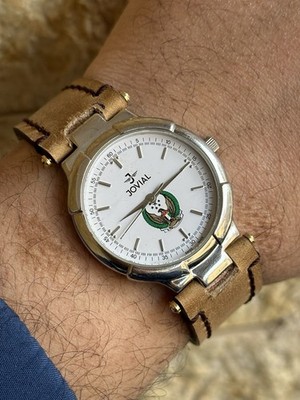 JOVIAL UAE Armed Forces Edition Quarz 34 mm Uhr Box weißes Zifferblatt Militä...