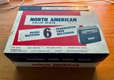 North American Solid State 6 Transistor Tape Recorder Model N-678