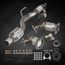 3X Catalytic Converter Set for 2013 Infiniti JX35 3.5L with Engine Flex Y pipe