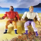 Masters Of The Universe Prince Adam And King Randor Combo HeMan MOTU Vintage 80s