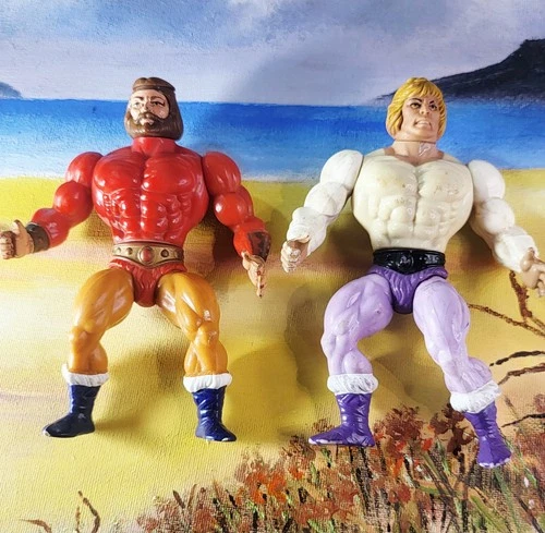 Masters Of The Universe Prince Adam And King Randor Combo HeMan MOTU Vintage 80s