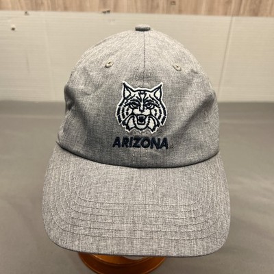 Captivating Headwear Arizona Wildcats Logo Cap Adult Adjustable Gray Hat