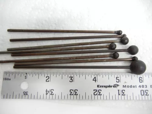 Vintage Fixed size Hole gauge (set of 8) -5/8,7/16,3/8,5/16,9/32,1/4,7/32,3/16