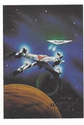 TCS 868  1995 Fleer Ultra Babylon 5 Space Gallery # 3