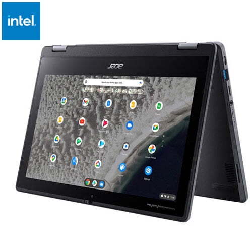 Acer 11.6" Touchscreen SPIN Chromebook Intel N4500 8G RAM 128G eMMC AUE Jun 2031 - Picture 1 of 5