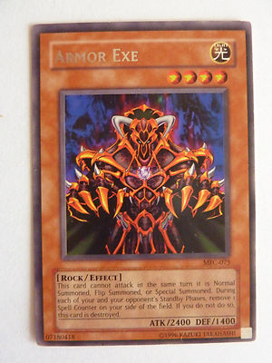 YUGIOH, ARMOR EXE, MFC-075, englisch, rare, excellent