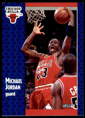 1991-92 Fleer #29 Michael Jordan 1 Chicago Bulls