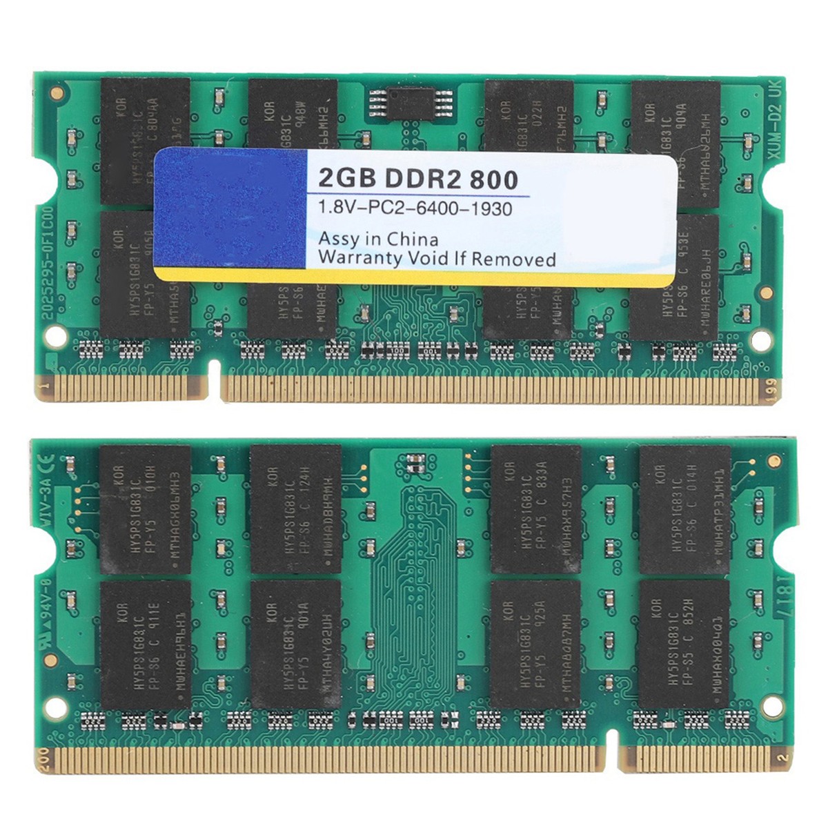 Xiede DDR2 800Mhz 2G 200Pin for Laptop High Running Speed Memory RAM  New - Main Image