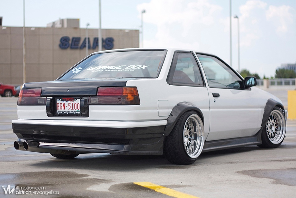 Hachiroku JDM fender flares for Toyota Corolla AE85 AE86 (4pcs) | eBay