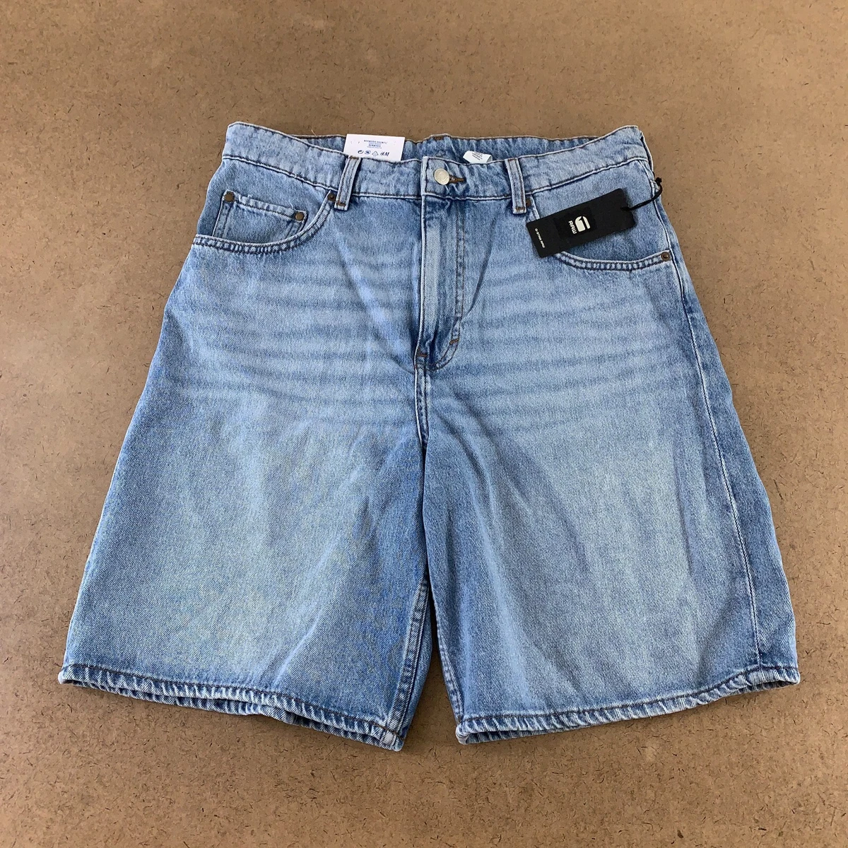 H&m denim deals shorts for women