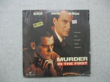 Murder in the first, starring Kevin Bacon,a laser disc edition,W.B., USA, 1994.