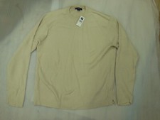 GAP Men's Pullover Crewneck Sweater - beige - Size XXL - NEW w/ Tag