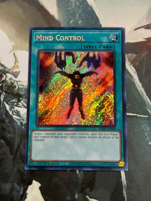 Yugioh Mind Control Secret Rare RA02