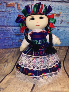 muñeca maria de trapo