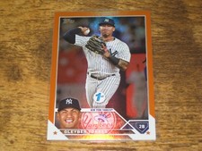 2023 Topps Series One 1st Edition Gleyber Torres Orange Foil #/75