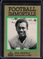 1985-88 Football Immortals #123 Paul Warfield