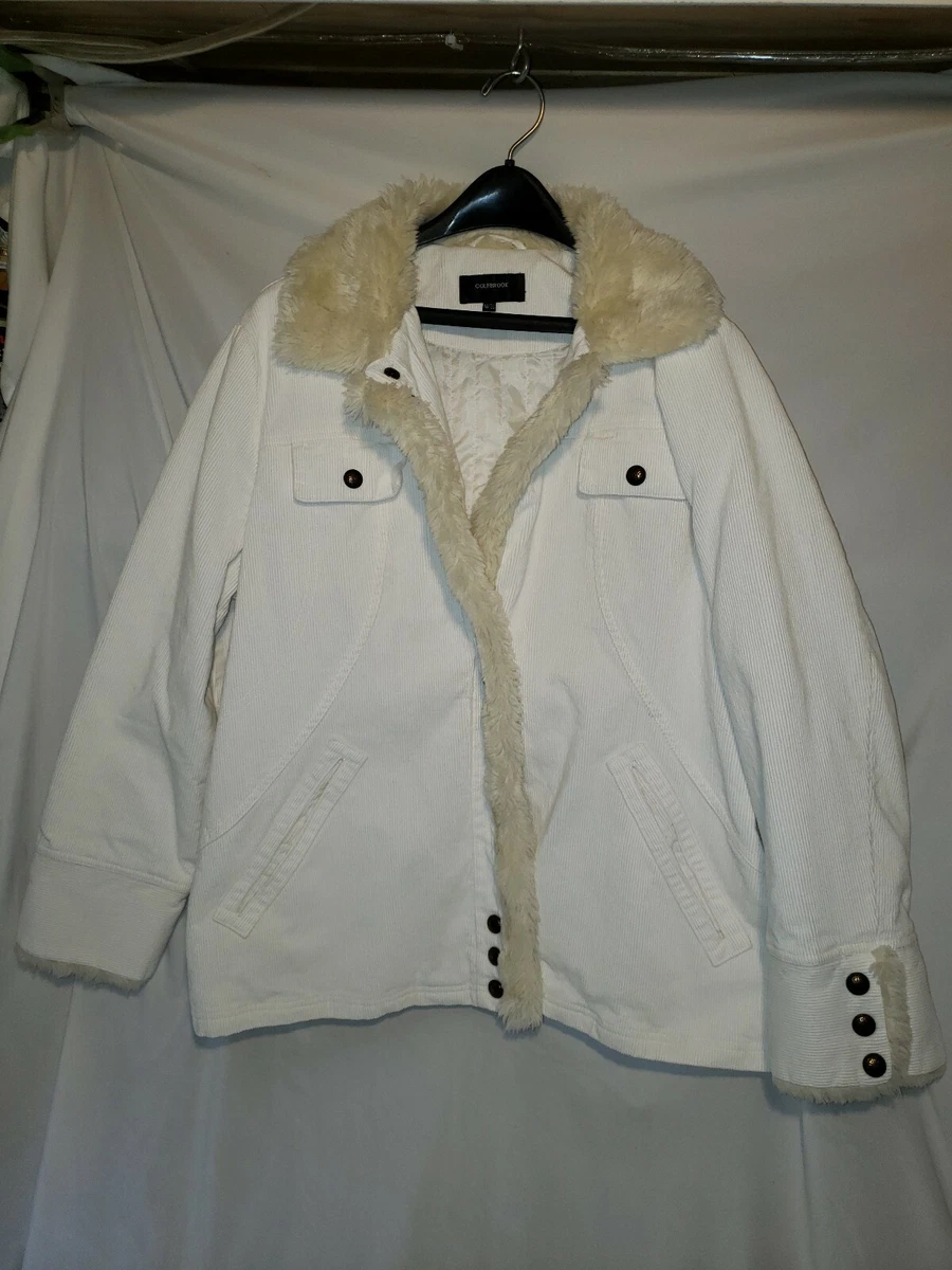 Ladies white top jacket size 18