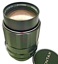 Pentax Super-Multi-Coated TAKUMAR 120mm F/2.8 Lens M42 VG+ No. 6909092