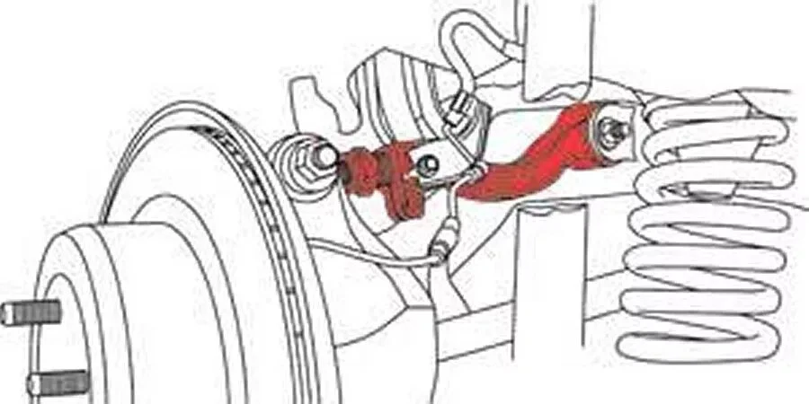 SPC Performance Rear Upper Control Arm Fits 13-20 Lexus GS350/14-15 IS250 72450 - Image 2 of 3