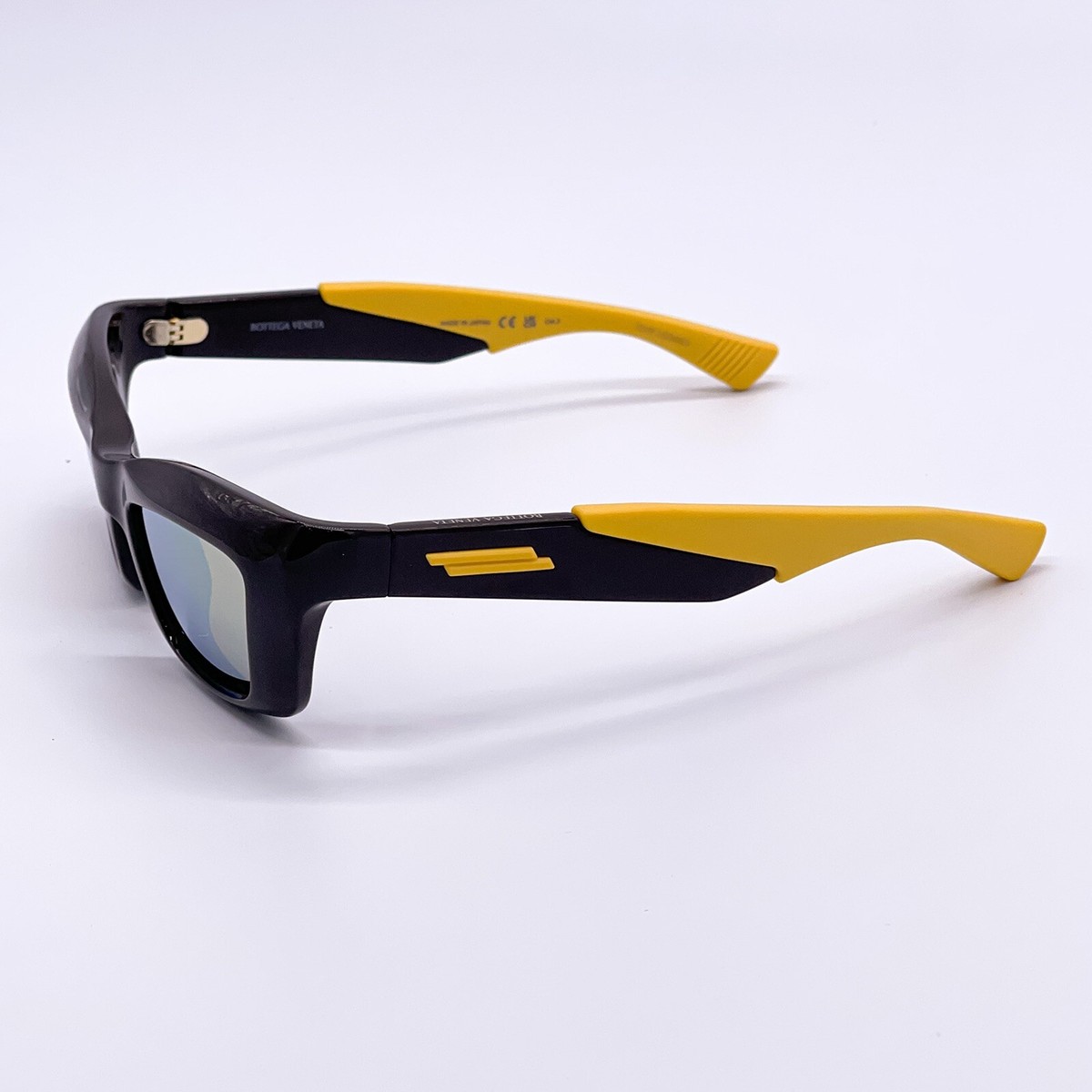 NEW BOTTEGA VENETA BROWN UNISEX BV1182S 002 YELLOW SUNGLASSES NEW BOTTEGA VENETA BV1182S 002 UNISEX BROWN YELLOW  main image 2