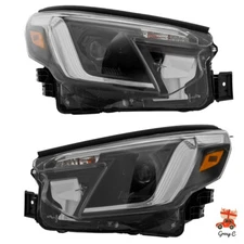 Headlight Assembly Left+Right For Subaru Forester 2022-2024 Led Headlamp Set