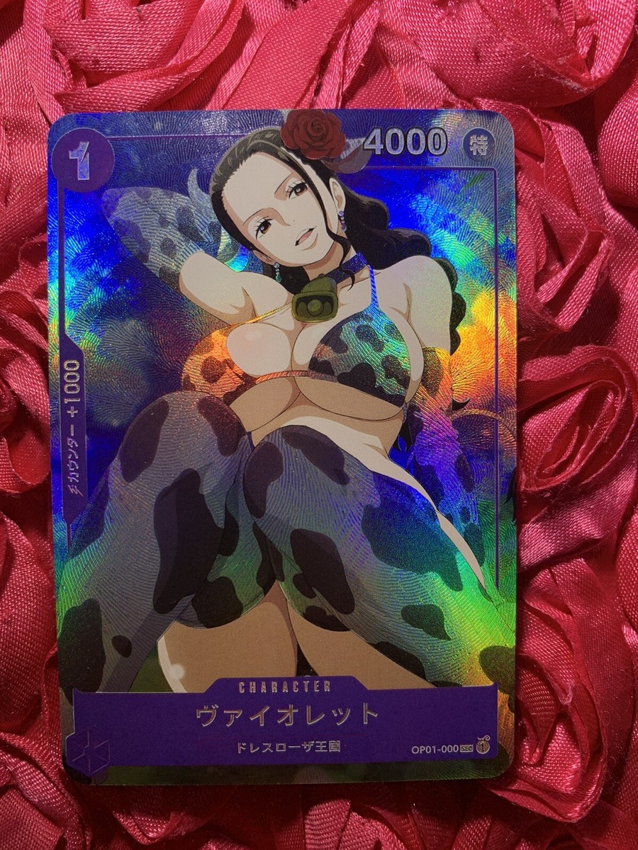 Viola ONE PIECE PLAYFUL Goddess Waifu Anime Holo Card | eBay