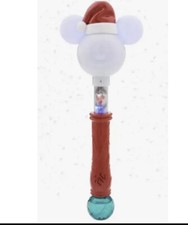 Disney Parks Mickey Mouse Holiday Light-Up Singing Snow Wand