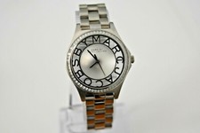 Marc By Marc Jacobs Henry Women's SS Silver Dial Skeleton MBM3337 $250 Watch