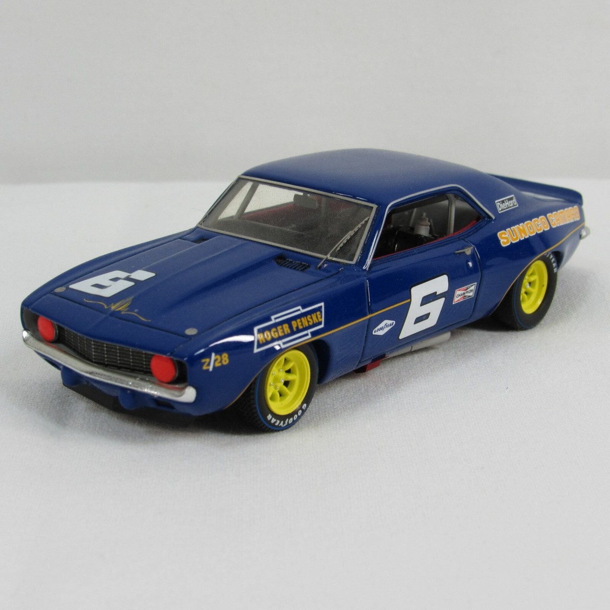 1969 Mark Donohue 1:43 Spark S2602 Diecast #6 SUNOCO Camaro Z28