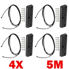 4 Set Cargo Net For RV Cabinet Fence Modification Storage Racks Practical UK