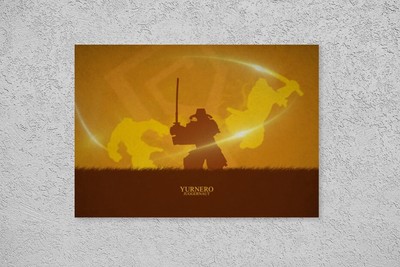 Dota 2 Juggernaut The International Video Game Hero Moba Poster Wall Art Ebay