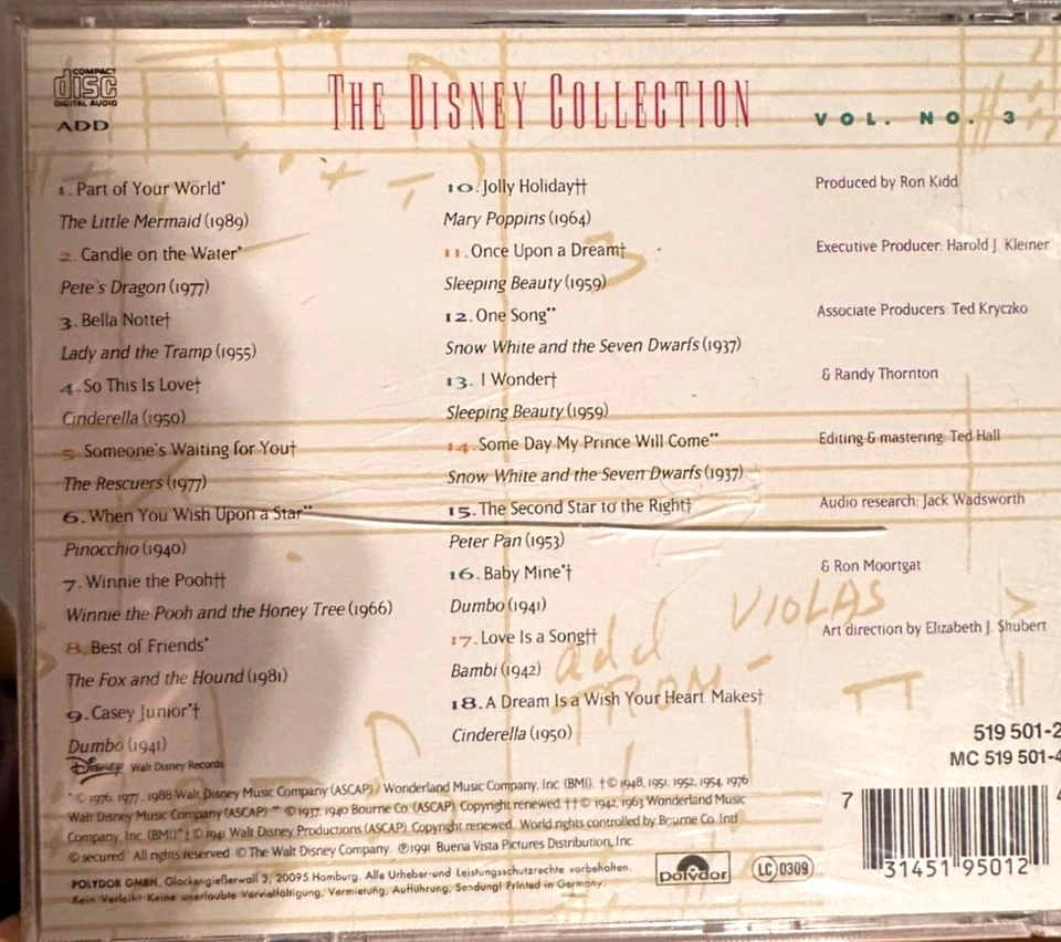 Disney Collection Vol. 3 - CD - Bild 2 von 2
