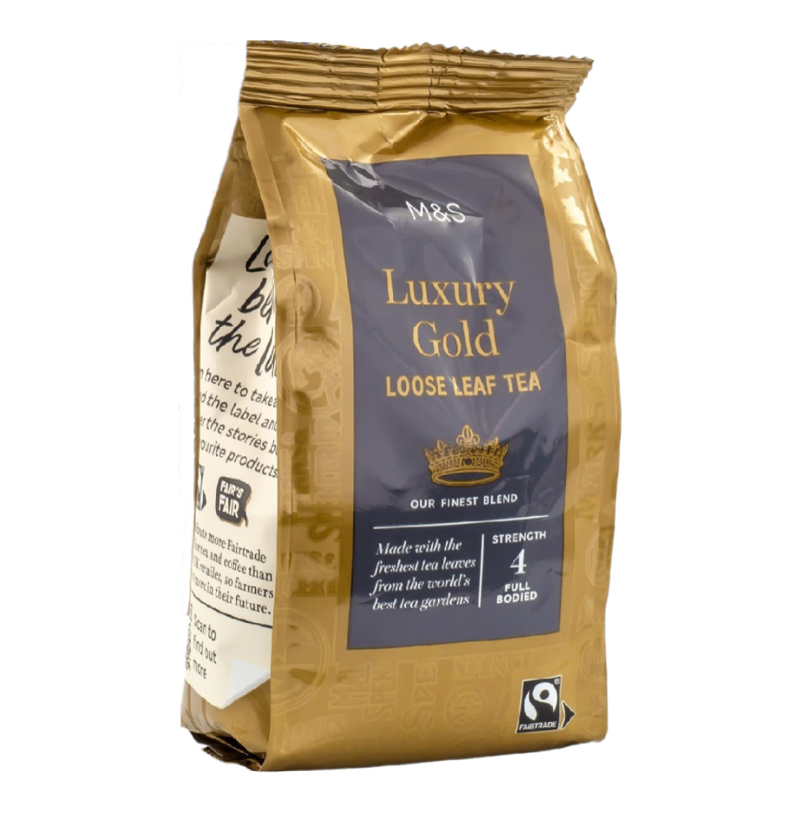 M&S Luxury Gold Loose Tea 250g Food Foil Packed for Freshness