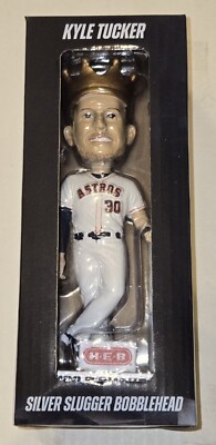 Kyle Tucker Houston Astros ''King Tuck'' Silver Slugger Bobblehead- SGA  Brand New